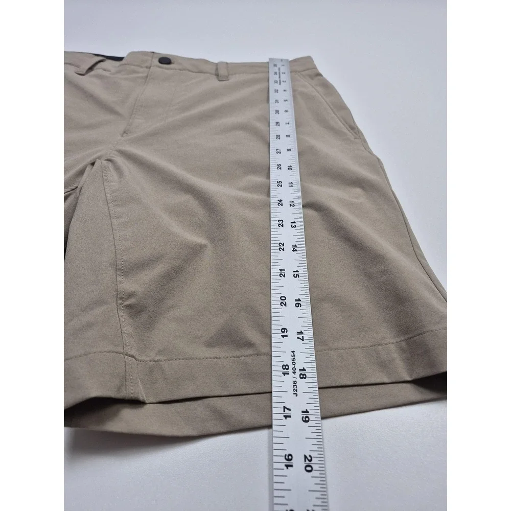 Proof Nomad Shorts Mens 32 Beige Chino Stretch Drawstring Huckberry FLAW